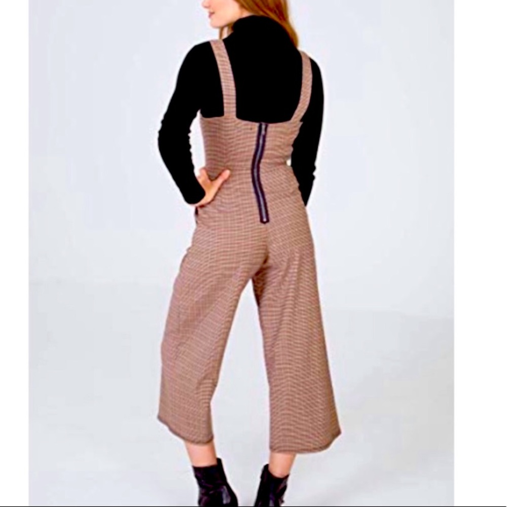 Plaid jumpsuit